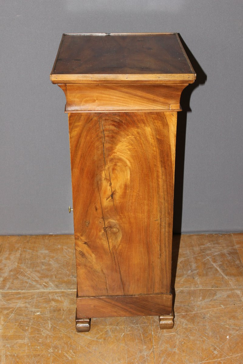 Chevet d'époque Restauration en Noyer XIX-photo-3