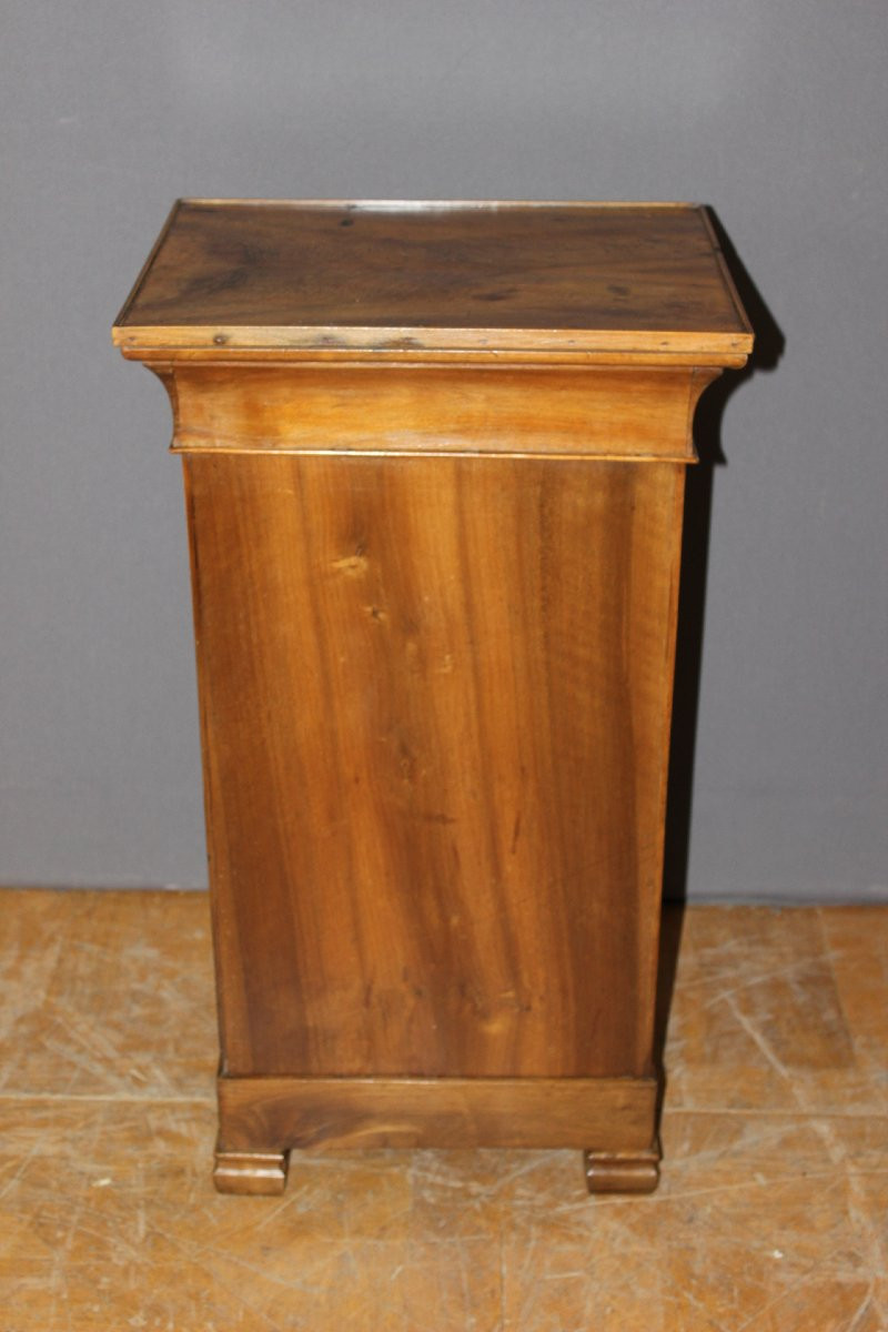 Chevet d'époque Restauration en Noyer XIX-photo-4