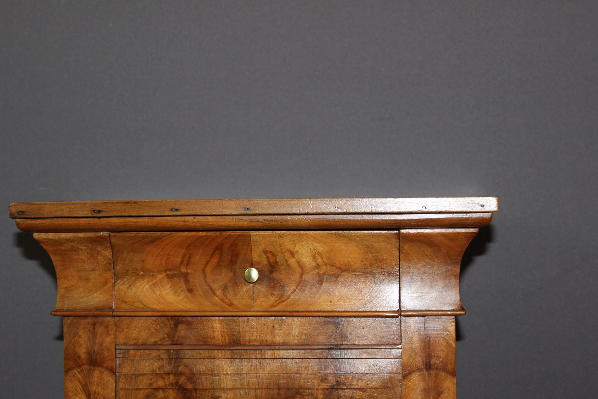 Chevet d'époque Restauration en Noyer XIX-photo-7