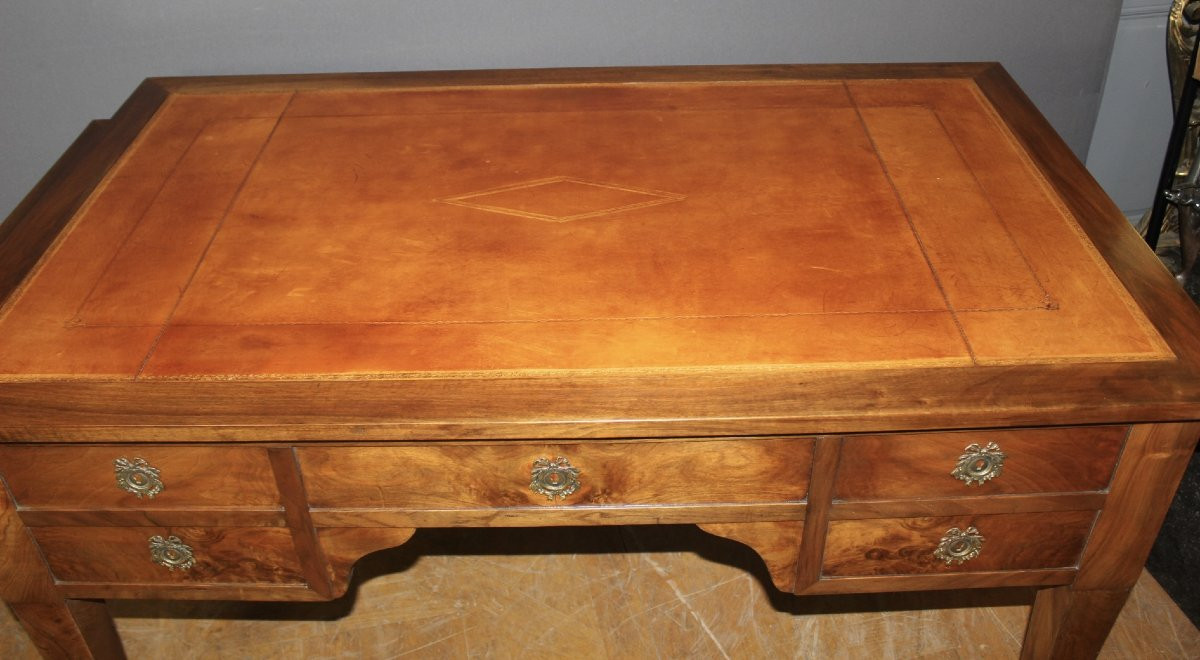Restoration Walnut Desk-photo-4