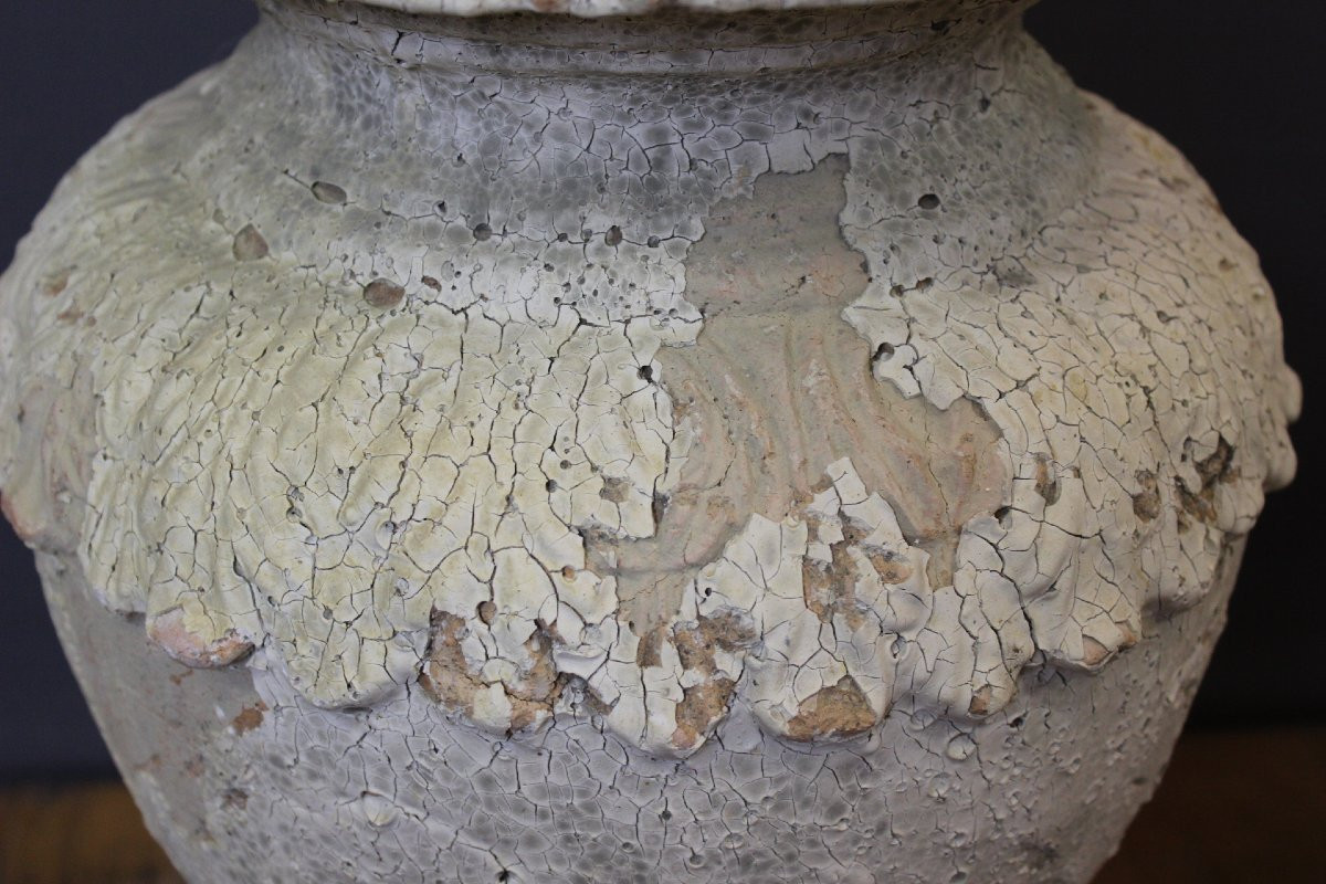 Pair Of Covered Garden Vases , XIXe-photo-6