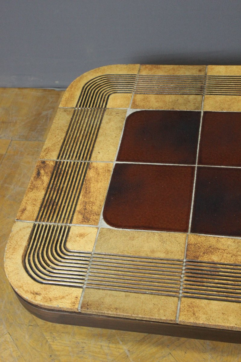 Table Basse par Roger Capron , modèle Mambo, 1974-photo-2