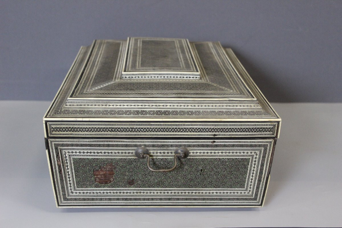 Sewing Box, India, 19th Century-photo-5
