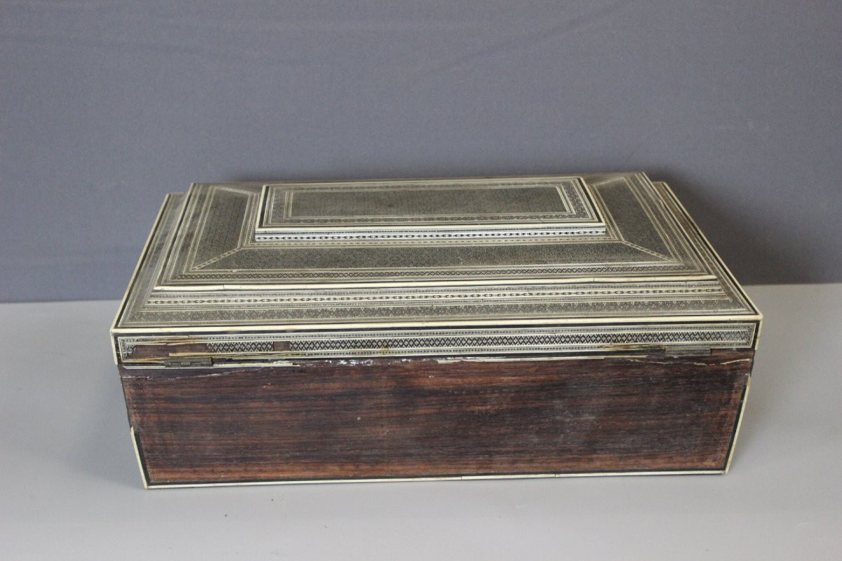 Sewing Box, India, 19th Century-photo-6