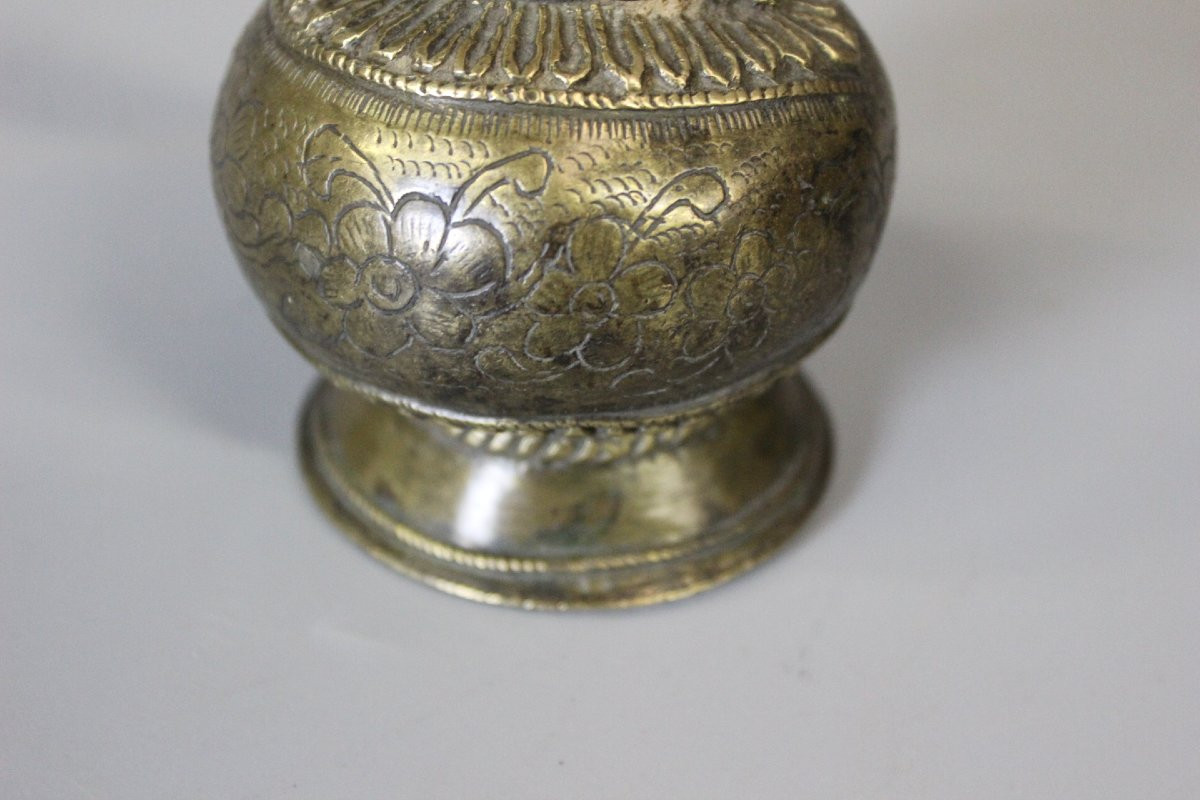 Tête de Vache Sacrée en Bronze , Inde fin XVIIIe-photo-6