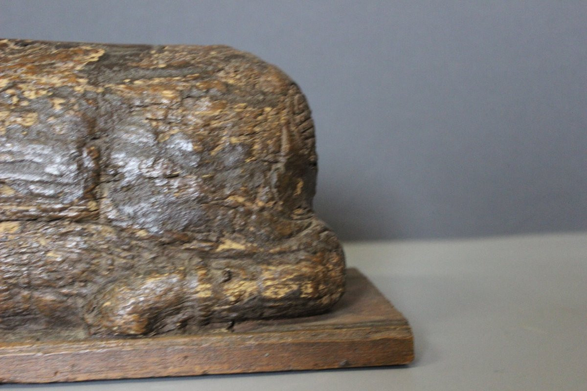 Sacred Cow In Carved Wood, India XIX-photo-7