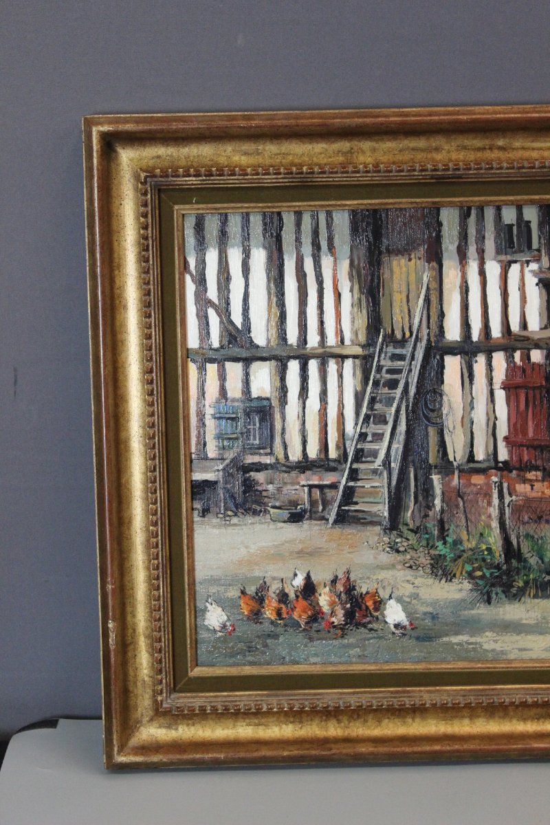 Oil On Canvas, -photo-2