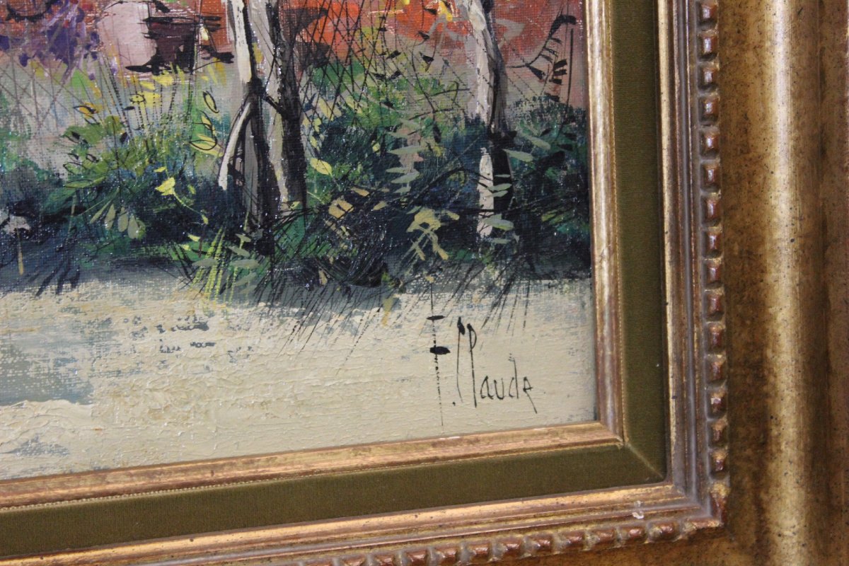 Oil On Canvas, -photo-1
