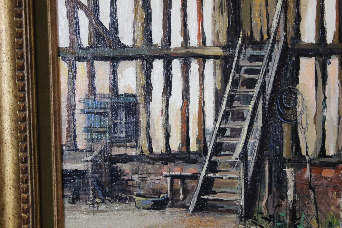 Oil On Canvas, -photo-2