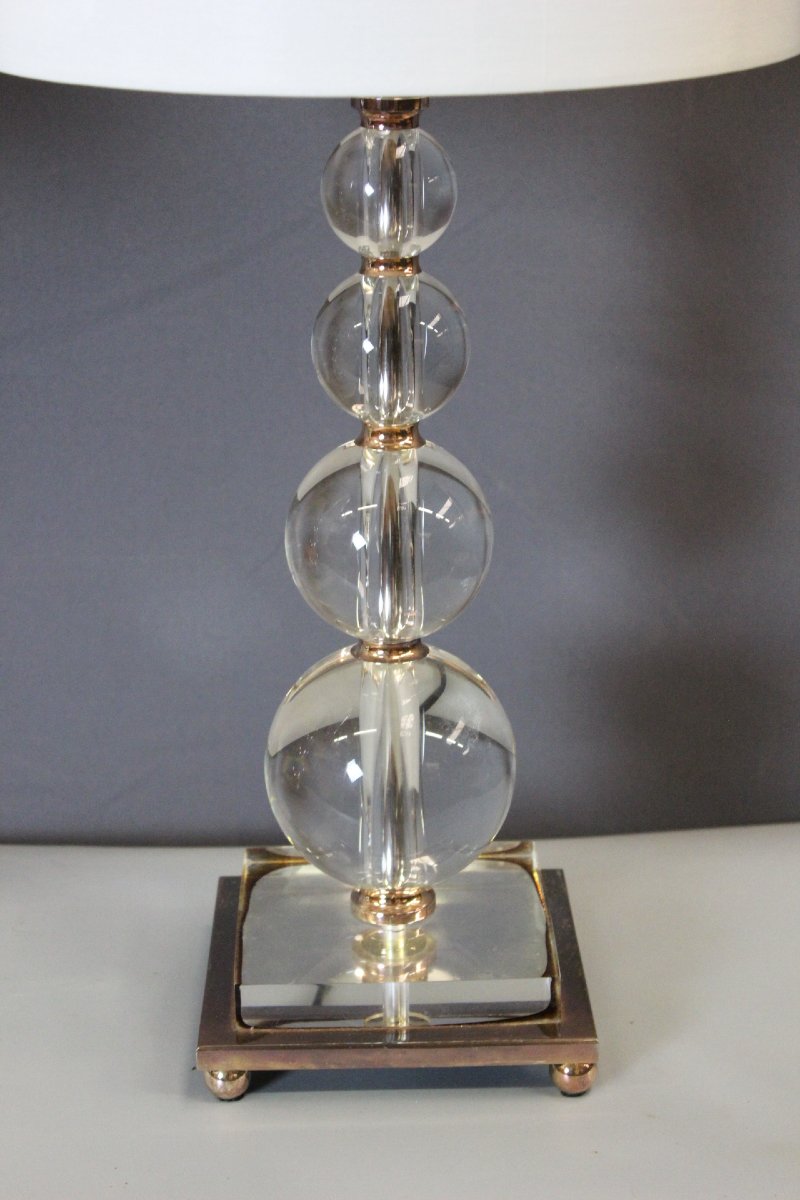 Paire de lampes Modernistes de Style Art Déco -photo-2