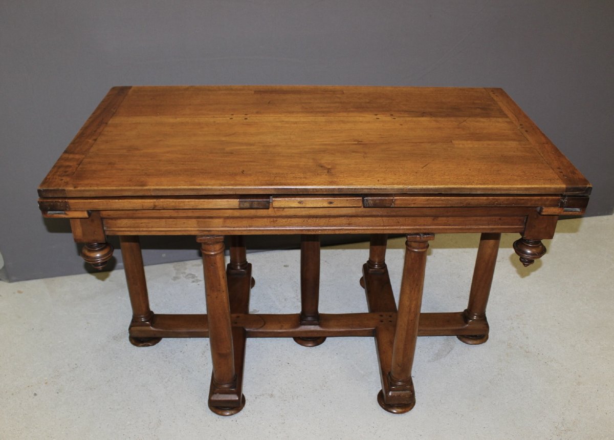 Renaissance Table Known As The "cross Of Lorraine," Late 17th Century-photo-7