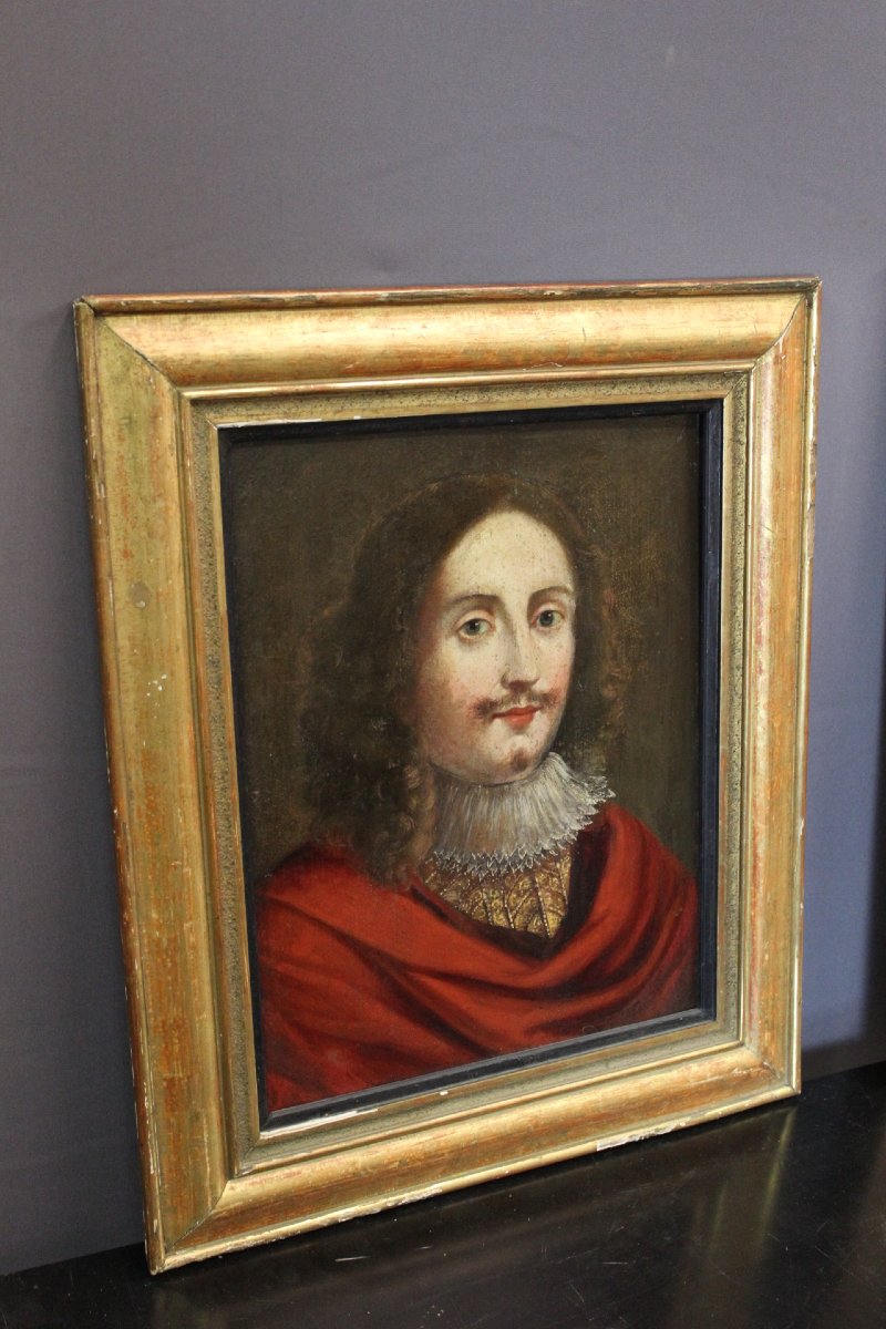 Paire de Portraits , Ecole Française du XVIIe-photo-7