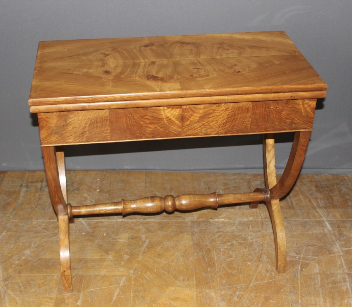 19th-century Charles X Game Table In Ash