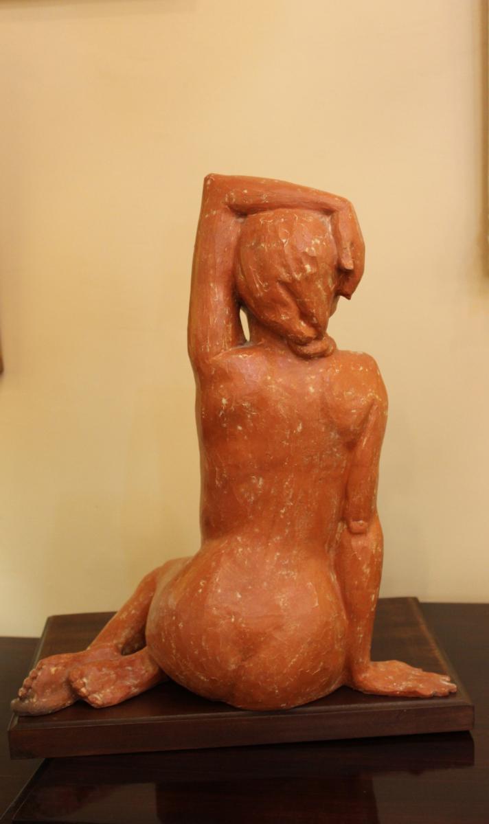 Nu Féminin En Terre Cuite par Pignon-photo-3