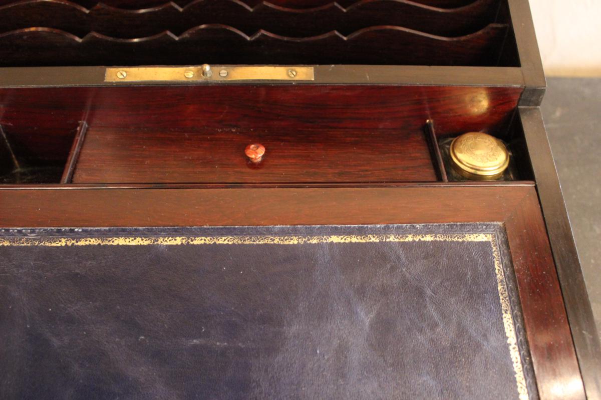 Writing Desk Napoleon III In Marquetry-photo-4