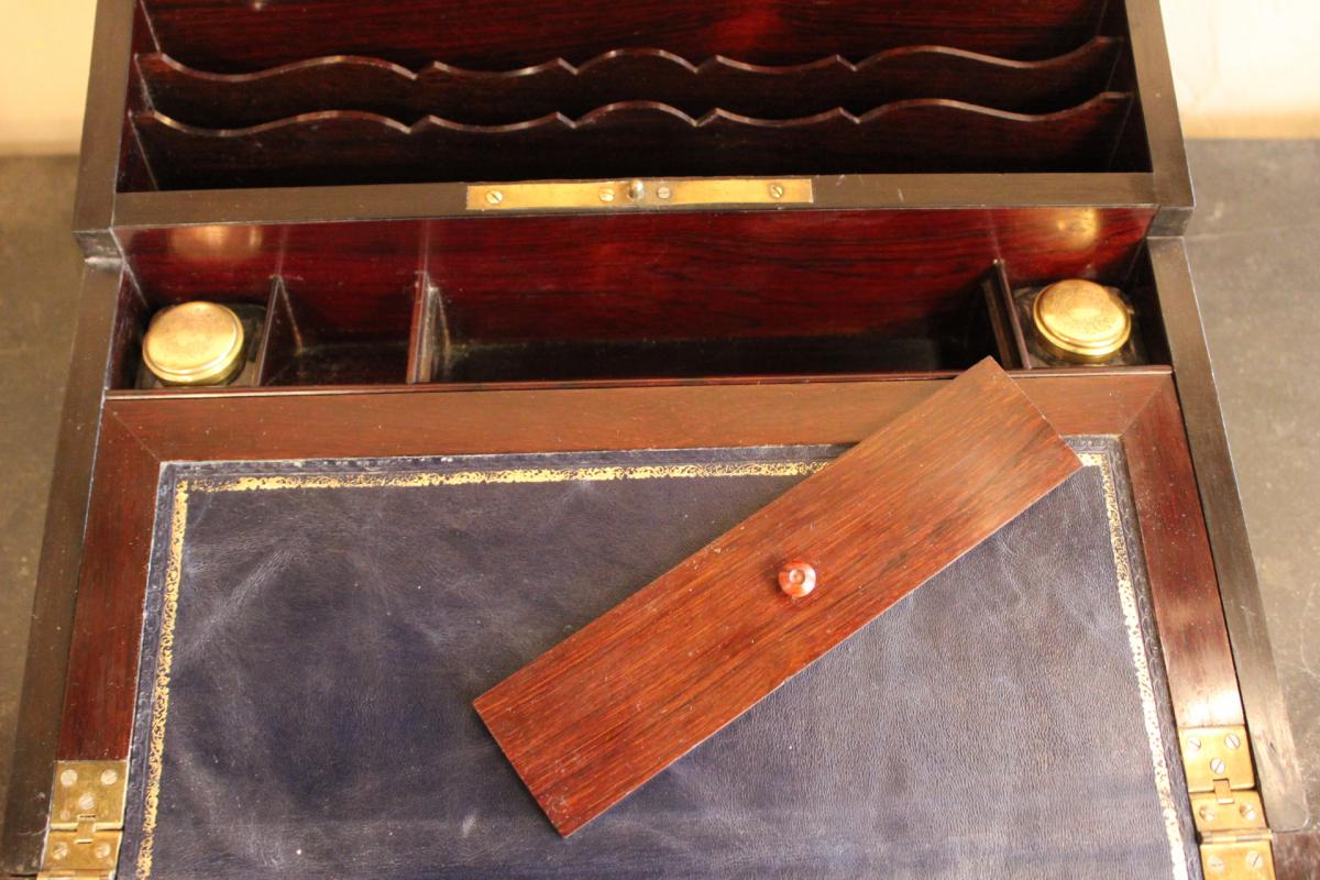 Writing Desk Napoleon III In Marquetry-photo-1