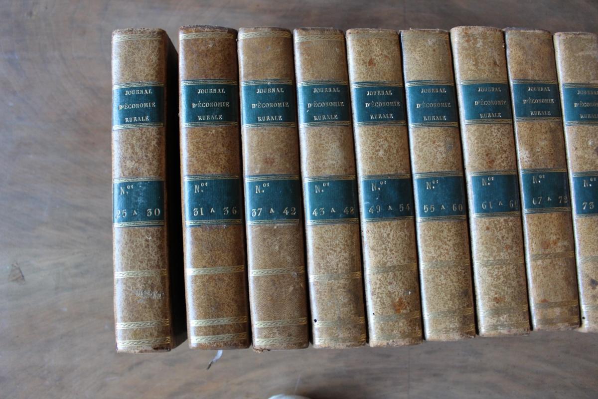 Journal d'économie Rurale De 1805 à 1811-photo-1