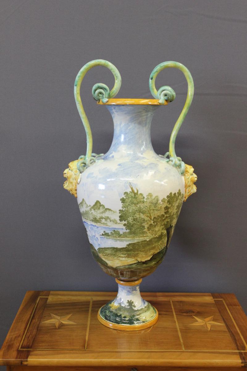 Large Italian Vase Renaissance Style-photo-1