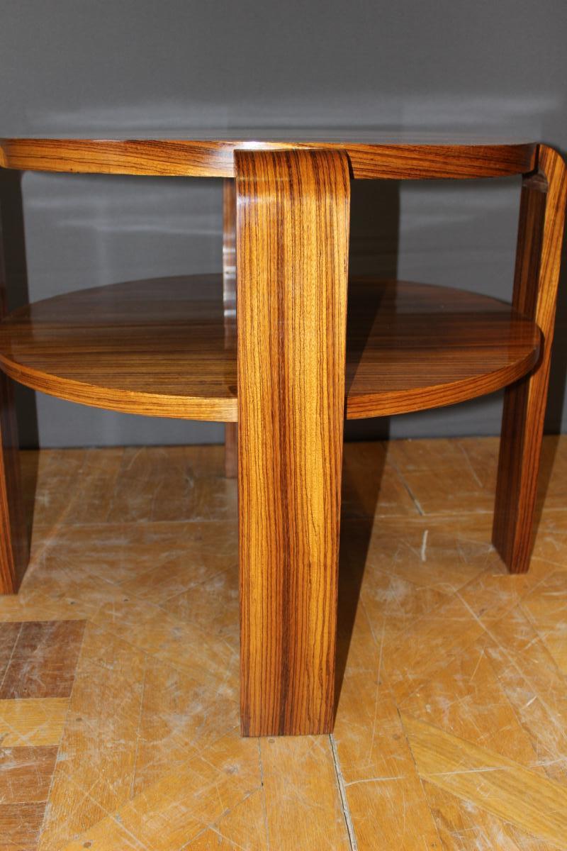 Art Deco Rosewood Pedestal Table-photo-4