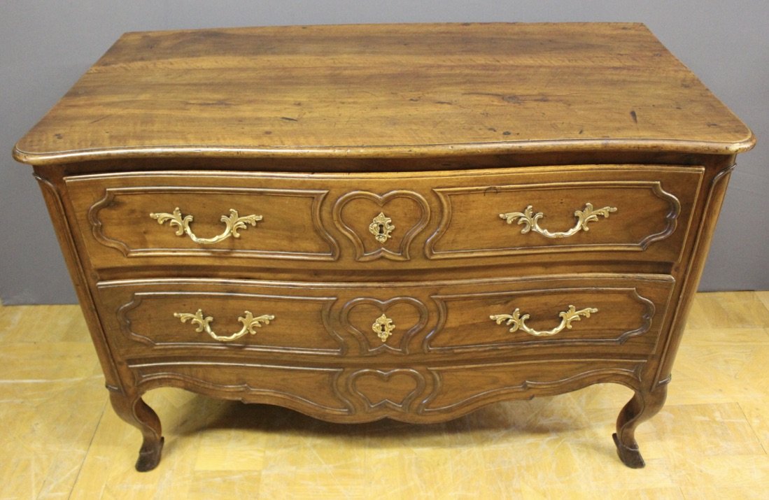 Commode Provençale En Noyer Dite Sauteuse XVIII-photo-8