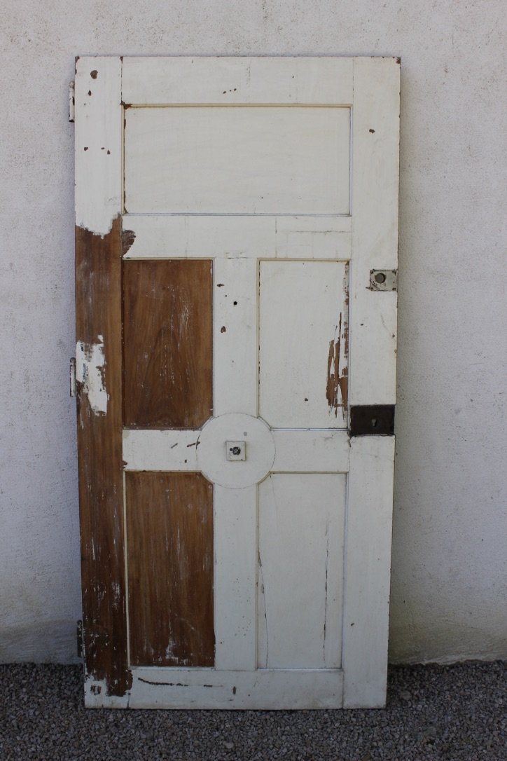 Entrance Door In Walnut XIX-photo-3