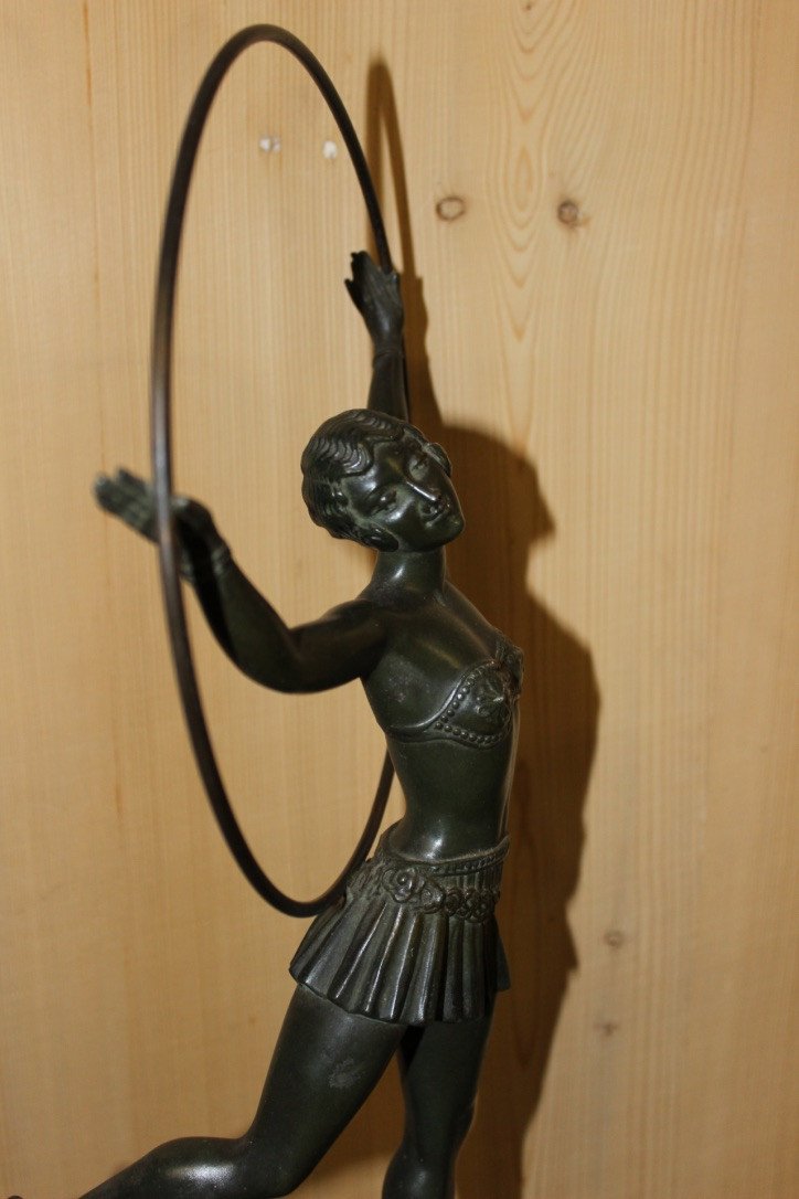 Art Deco Period Dancer Sculpture-photo-2