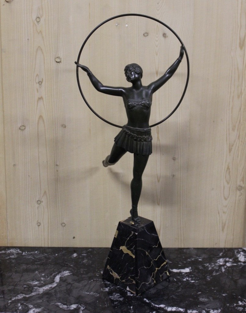 Art Deco Period Dancer Sculpture-photo-7