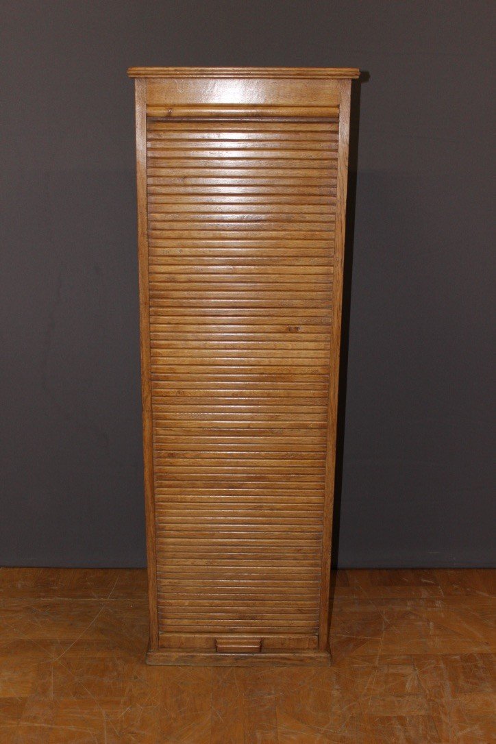 Curtain Binder In Light Oak End XIX