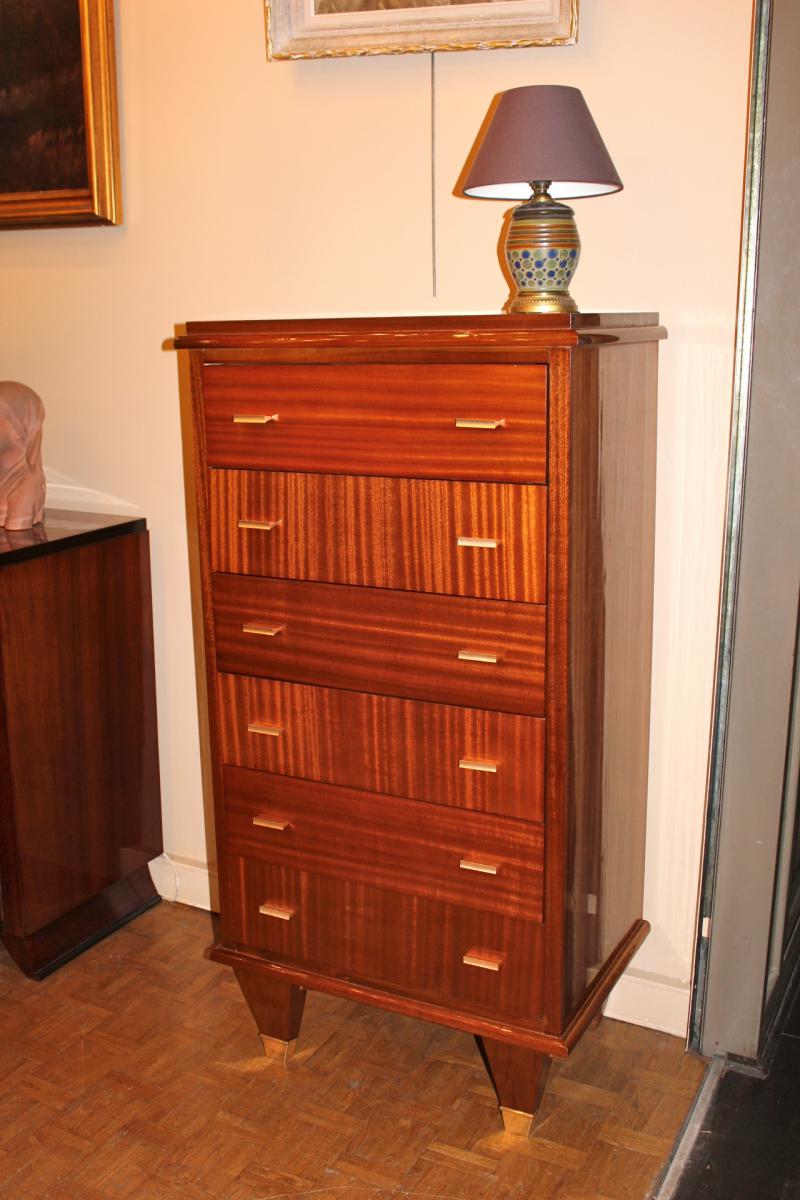 1940 Mahogany Chest-photo-4