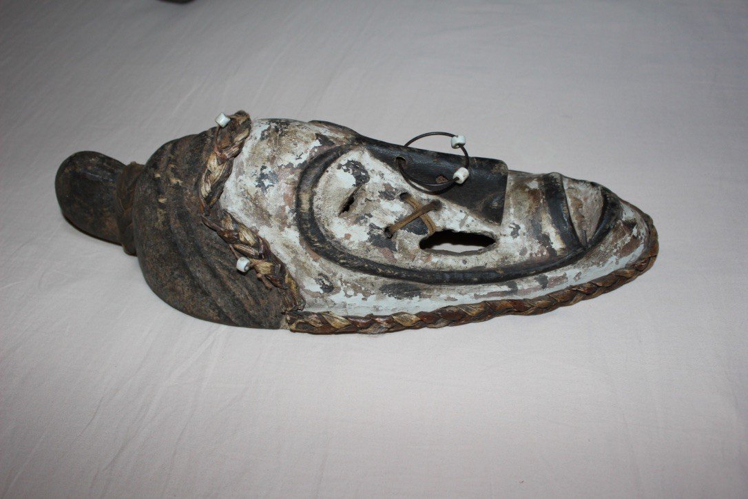 African Mask Culture Fang Gabon Around 1930-photo-1