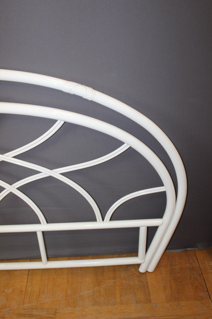 Rattan Headboard Circa 1970-photo-2