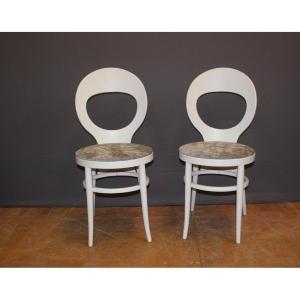 Pair Of "seagull" Chairs By Baumann Around 1970