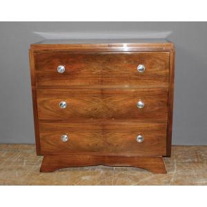 Commode d'époque Art Déco en Noyer vers 1930