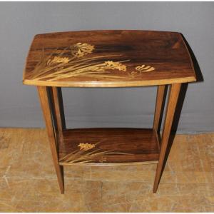 Table desserte Art Nouveau par Gallé 