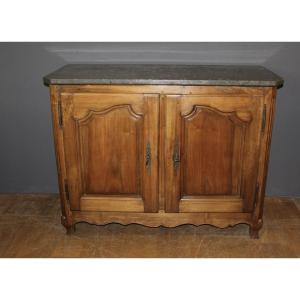Louis XV Style Sideboard In 18th-century Walnut.