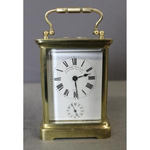 Officer's Table Clock By Charvet In Lyon 
