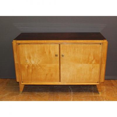 Art Deco Period Chest Of Drawers In Maple