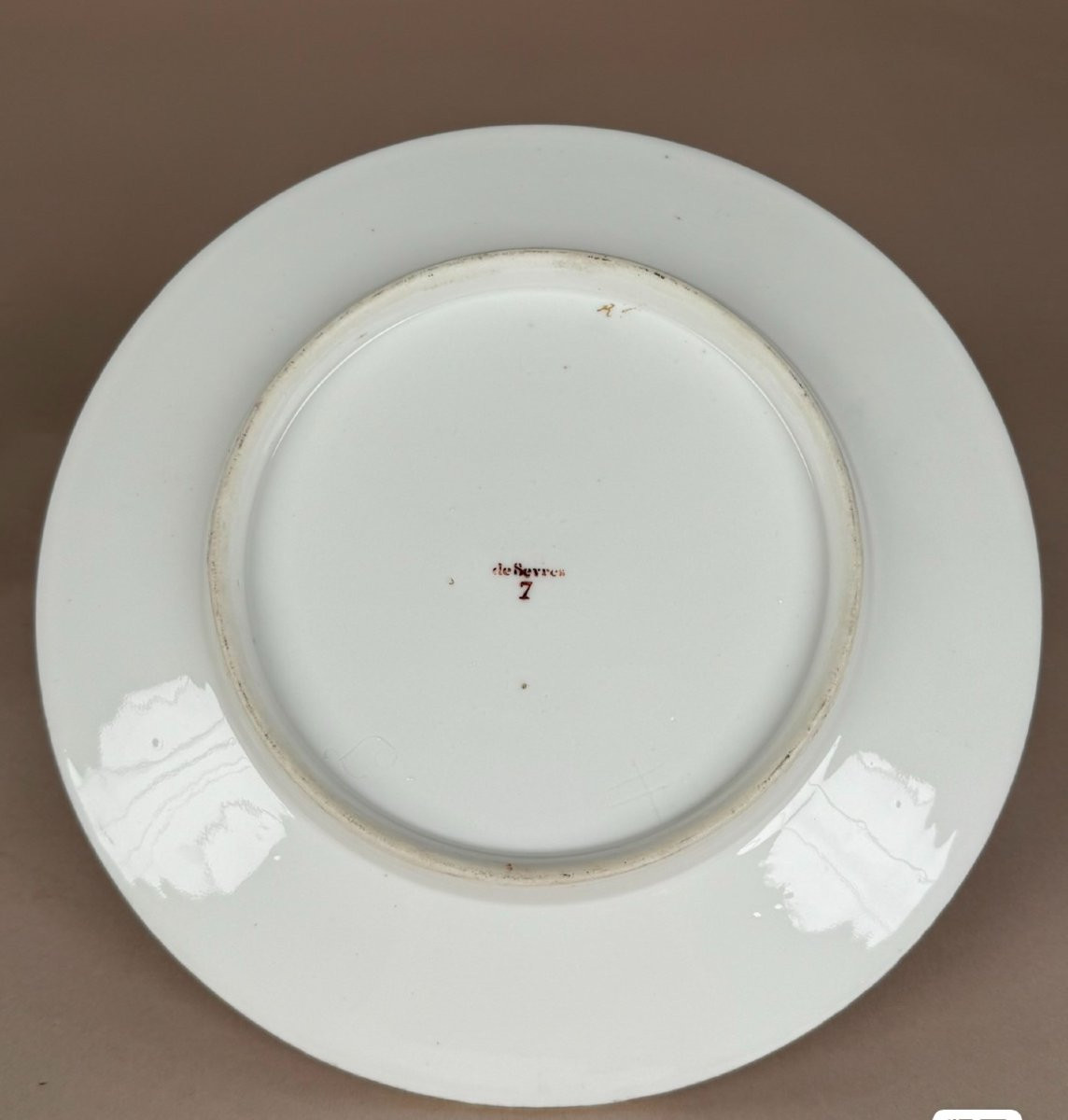 Sèvres Assiette Commande impériale pour le Prince-Primat de la Confédération du Rhin-photo-2