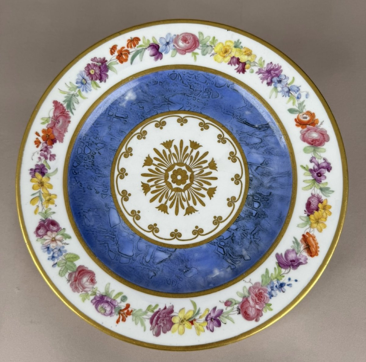 Sèvres Assiette Commande impériale pour le Prince-Primat de la Confédération du Rhin-photo-3