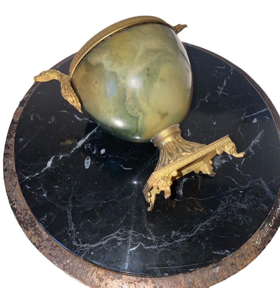 Empire Period Empire Urn In Ribboned Alabaster-photo-1