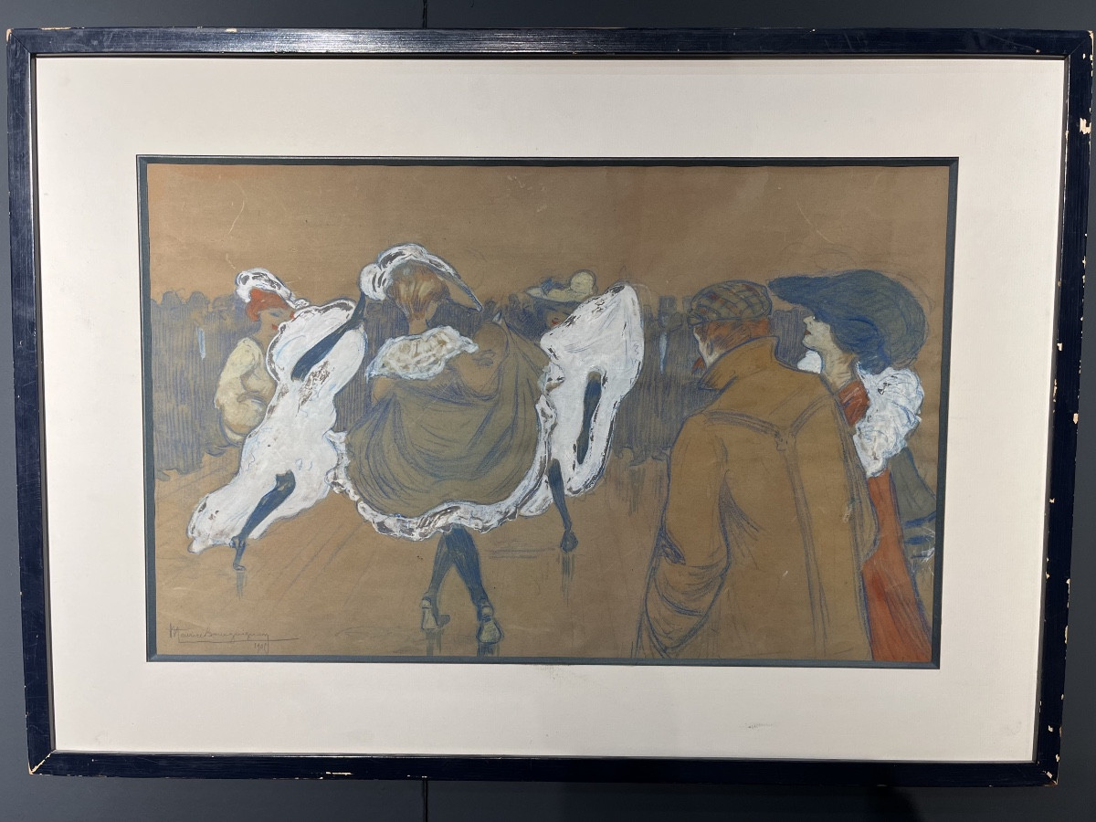 Maurice Jean Bourguignon (1877 - 1925) « La French-cancan -photo-2