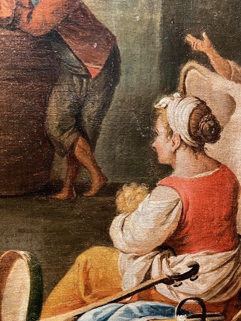 Popular Scene, Circa 1770 - Pietro Fabris (1740 To 1792)-photo-4