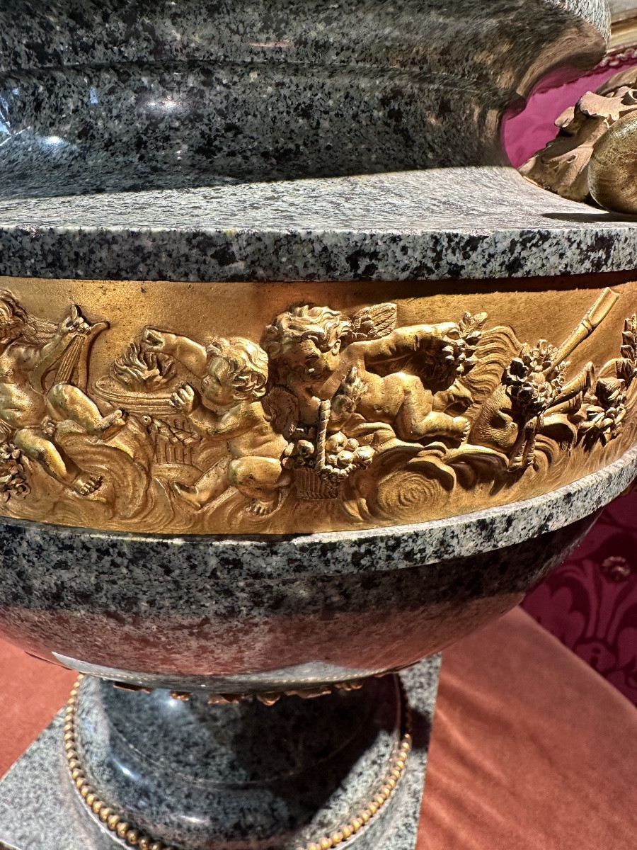 18th Century, 18th Century Style – Green Porphyry From The Vosges, Circa 1830.-photo-1