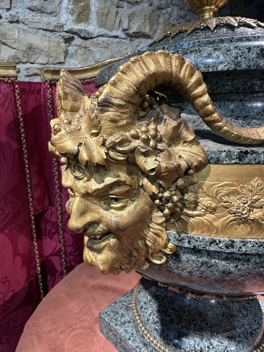 18th Century, 18th Century Style – Green Porphyry From The Vosges, Circa 1830.-photo-2