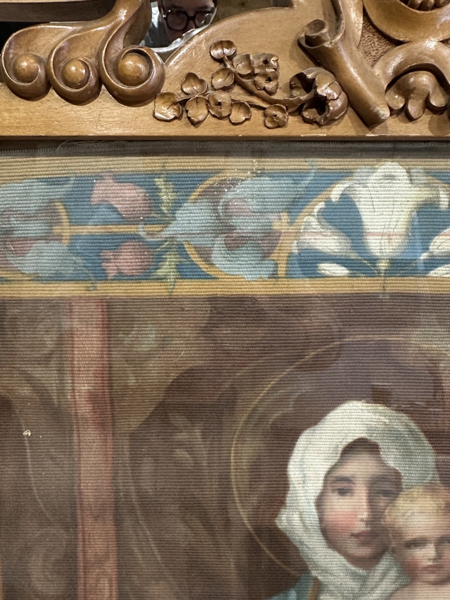Paire de Grands Tableaux d’Après William-Adolphe Bouguereau – Fin du XIXe -photo-4