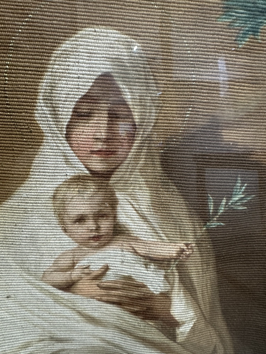 Paire de Grands Tableaux d’Après William-Adolphe Bouguereau – Fin du XIXe -photo-7