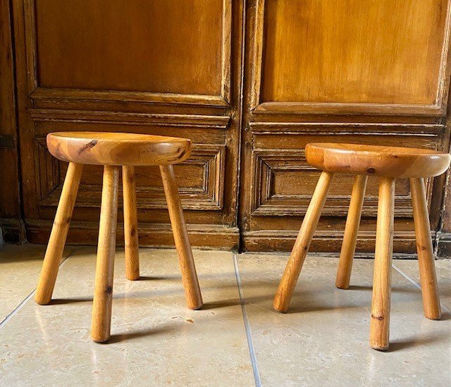 Charlotte Perriand - Tabouret -photo-2