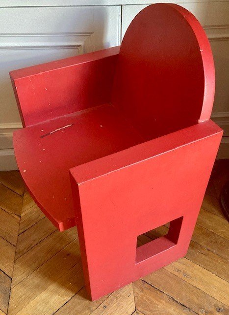 Wooden Design Armchair-photo-2