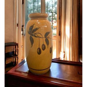 Large Vintage Provencal Vase 1960s