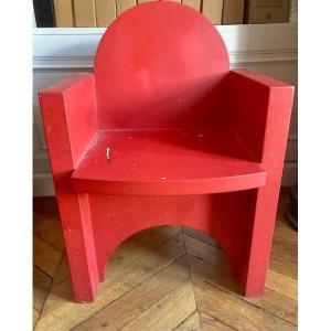 Wooden Design Armchair